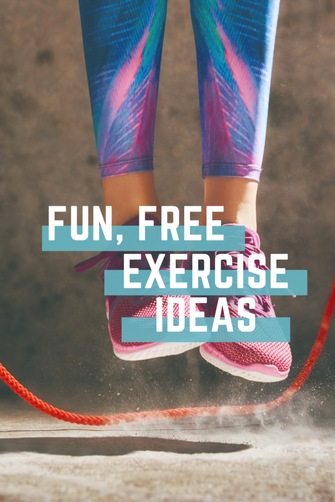 Fun, free exercise ideas that anyone of any age can get up and get on with.